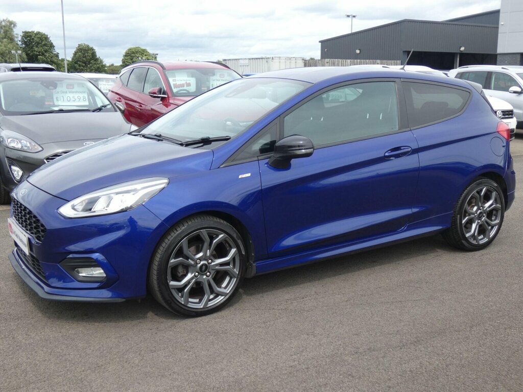 Ford Fiesta 1.0T Ecoboost St-line Euro 6 Ss Blue #5
