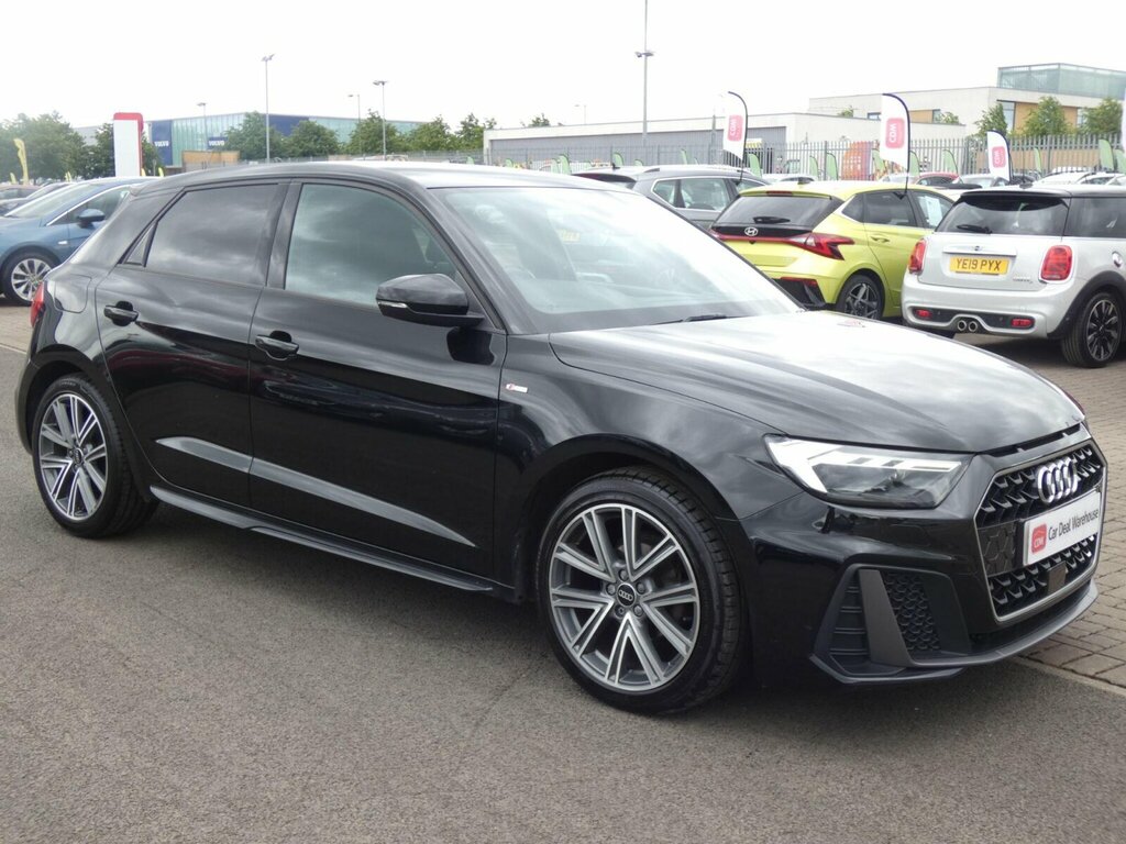 Audi A1 1.0 Tfsi 25 S Line Sportback S Tronic Euro 6 Ss Black #3