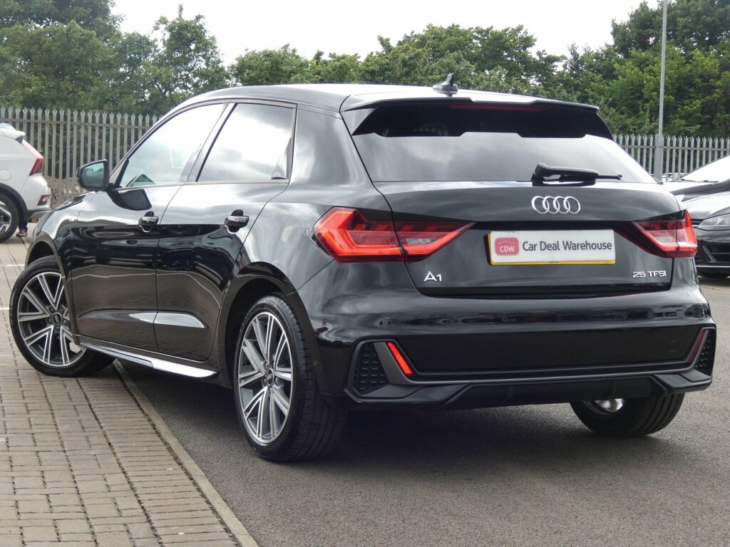 Audi A1 1.0 Tfsi 25 S Line Sportback S Tronic Euro 6 Ss Black #2
