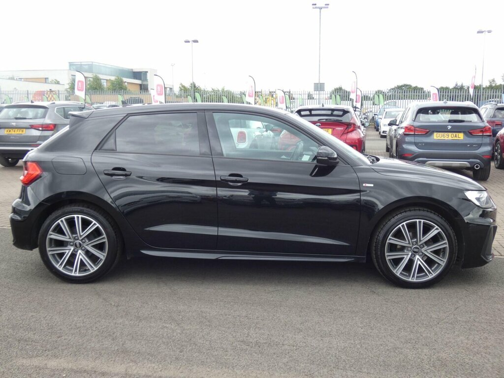Audi A1 1.0 Tfsi 25 S Line Sportback S Tronic Euro 6 Ss Black #5