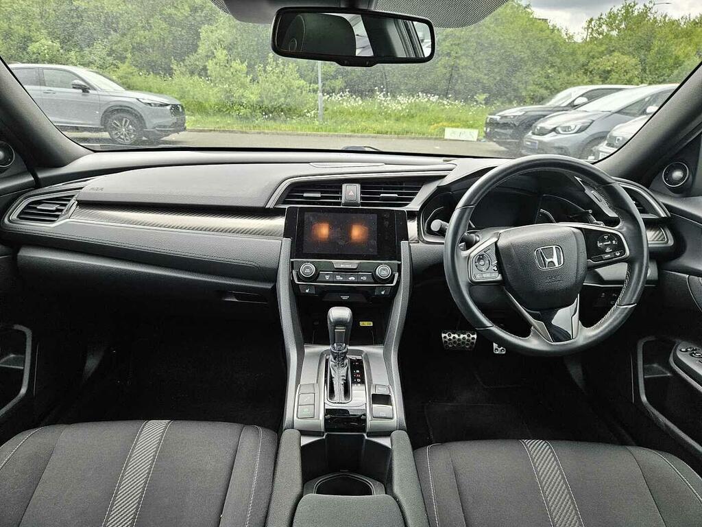 Honda Civic 1.5 Vtec Turbo Sport Plus Cvt Black #4