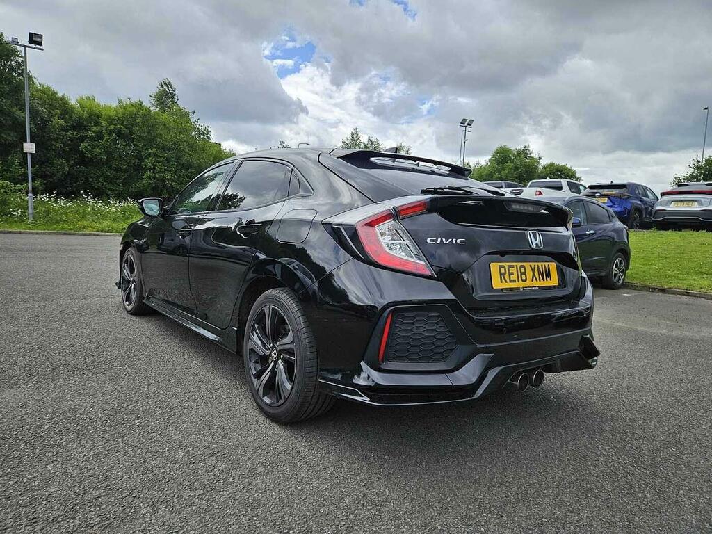 Honda Civic 1.5 Vtec Turbo Sport Plus Cvt Black #3
