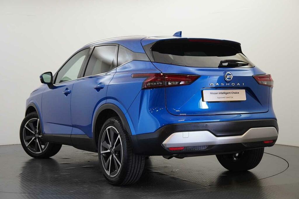Nissan Qashqai 1.3 Dig-t Mh 140 Tekna With Glass Roof And Drive A Blue #3