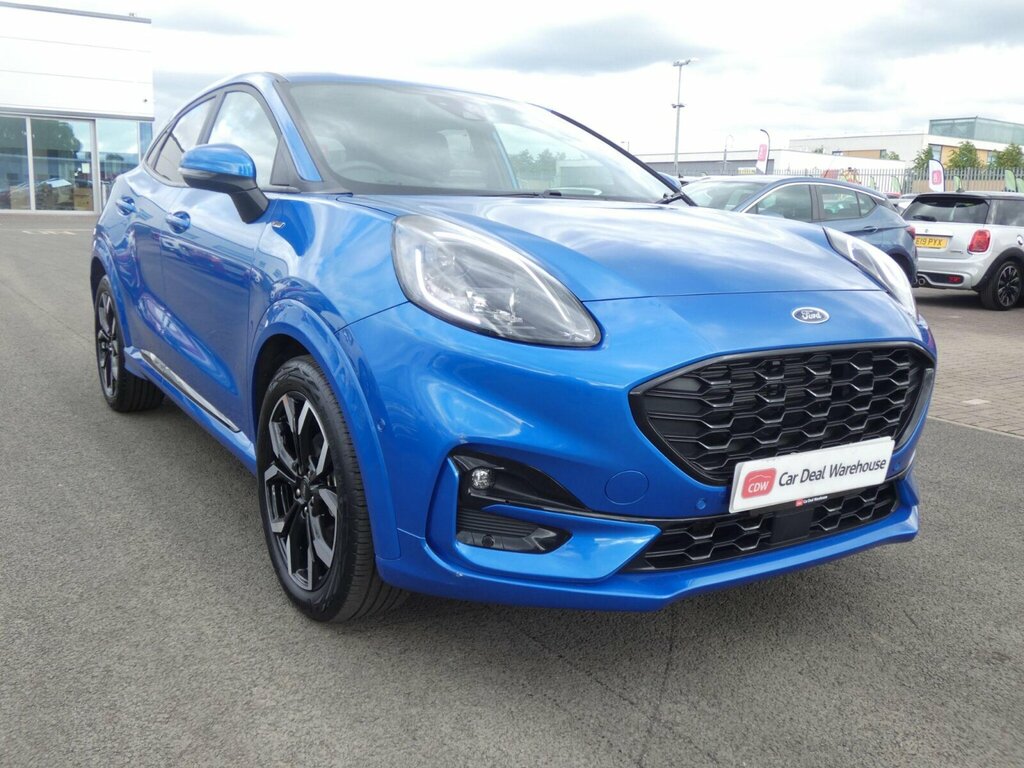 Ford Puma 1.0T Ecoboost Mhev St-line X Dct Euro 6 Ss SN24KZH Blue #3