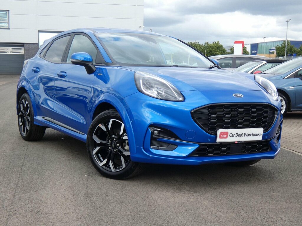 Ford Puma 1.0T Ecoboost Mhev St-line X Dct Euro 6 Ss Blue