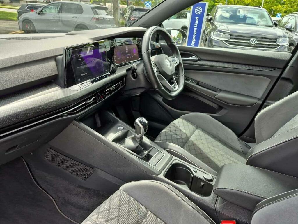 Volkswagen Golf 1.5 Etsi Mhev R-line Hatchback Hybrid D Grey #6