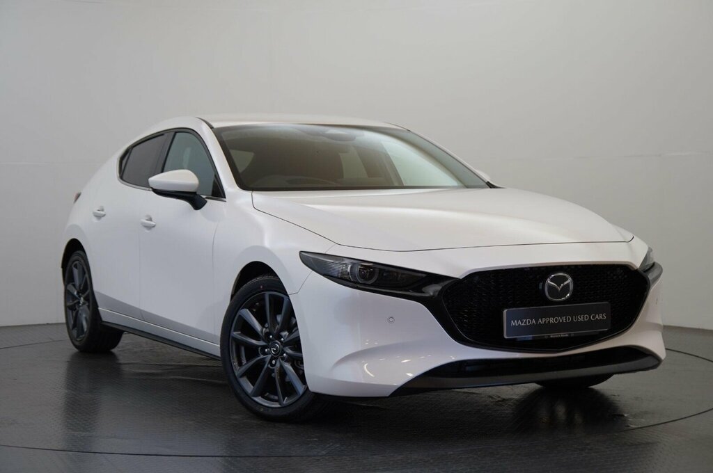 Mazda 3 2.5 E-skyactiv-g Mhev Exclusive-line Euro 6 Ss White