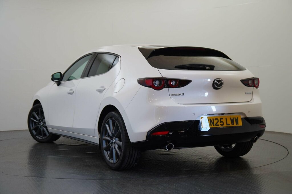 Mazda 3 2.5 E-skyactiv-g Mhev Exclusive-line Euro 6 Ss White #2