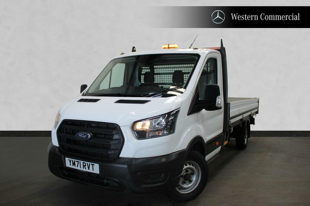 Ford Transit Custom 2.0 350 Ecoblue Leader Premium Dropside YM71RVT White #6