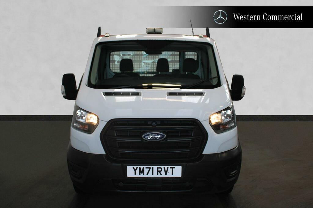 Ford Transit Custom 2.0 350 Ecoblue Leader Premium Dropside YM71RVT White #5