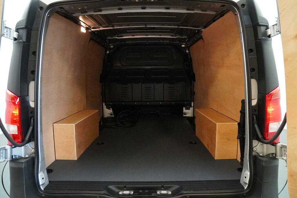 Mercedes-Benz eVito 116 E 66Kwh Progressive Panel Van 6Dr Aut Silver #2