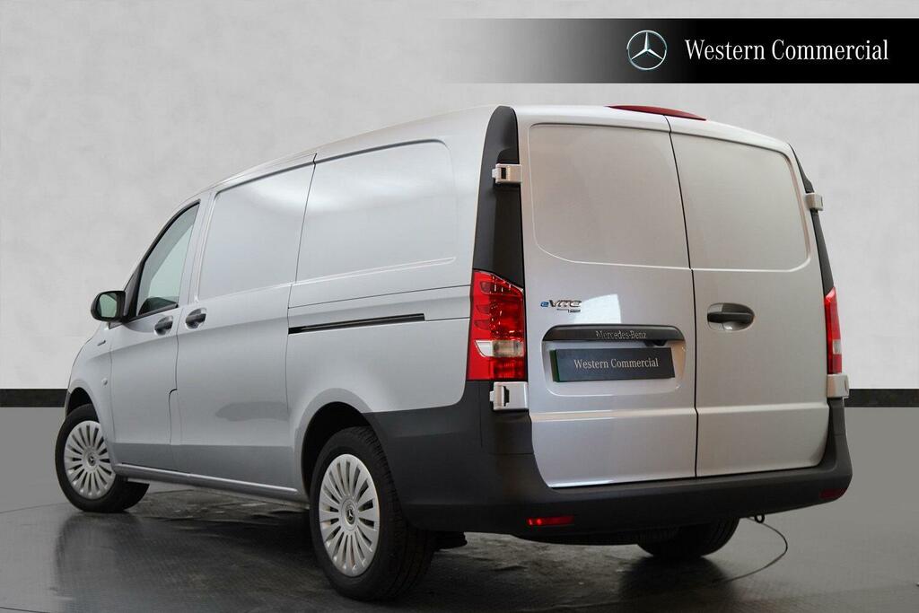 Mercedes-Benz eVito 116 E 66Kwh Progressive Panel Van 6Dr Aut Silver #4