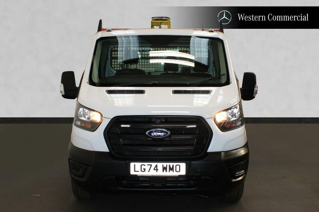 Ford Transit Custom 2.0 350 Ecoblue Leader Dropside LG74WMO White #5