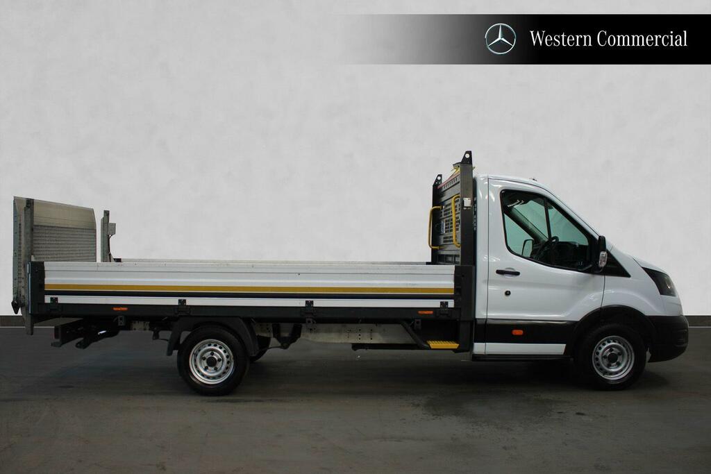 Ford Transit Custom 2.0 350 Ecoblue Leader Dropside LG74WMO White #2