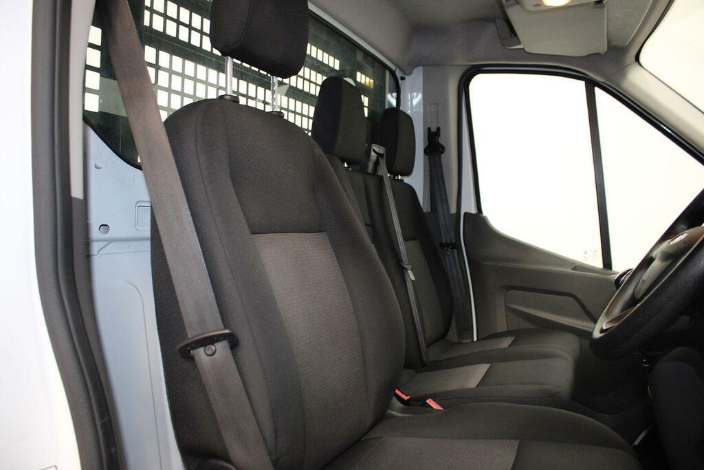 Ford Transit Custom 2.0 350 Ecoblue Leader Dropside LG74WMO White #4