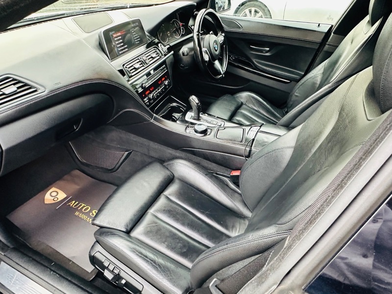 BMW 6 Series Gran Coupe 3L 640D M Sport Gran Coupe Black #13
