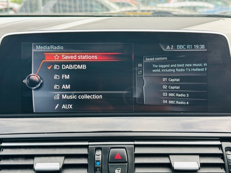 BMW 6 Series Gran Coupe 3L 640D M Sport Gran Coupe Black #25