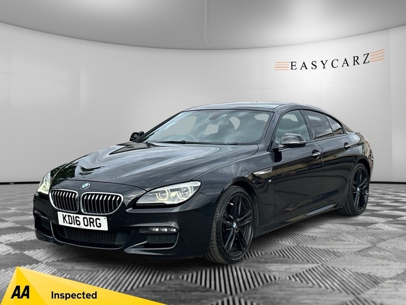 BMW 6 Series Gran Coupe 640D M Sport Gran Black #3
