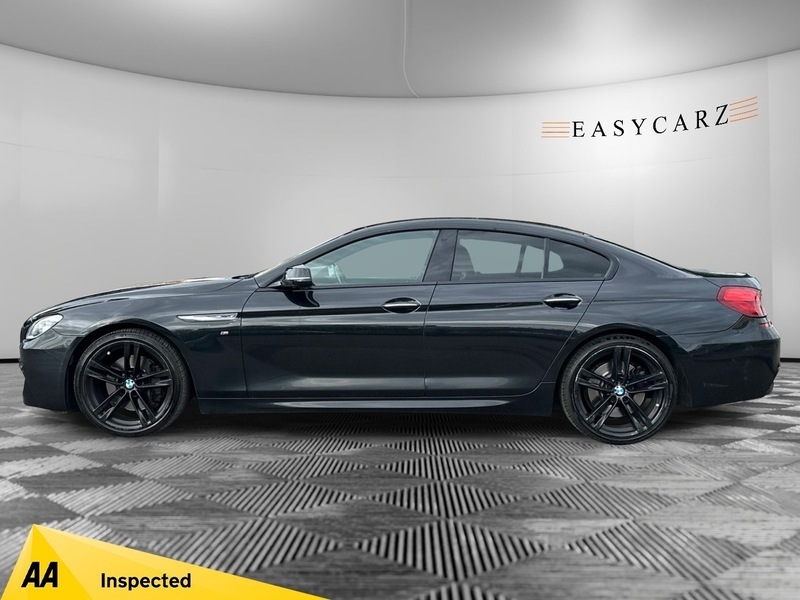 BMW 6 Series Gran Coupe 640D M Sport Gran Black #4
