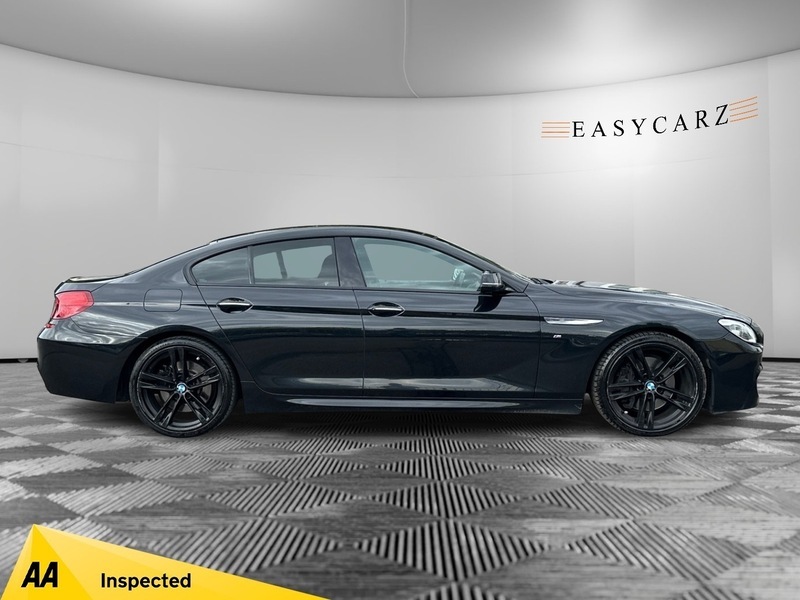 BMW 6 Series Gran Coupe 3L 640D M Sport Gran Coupe Black #8