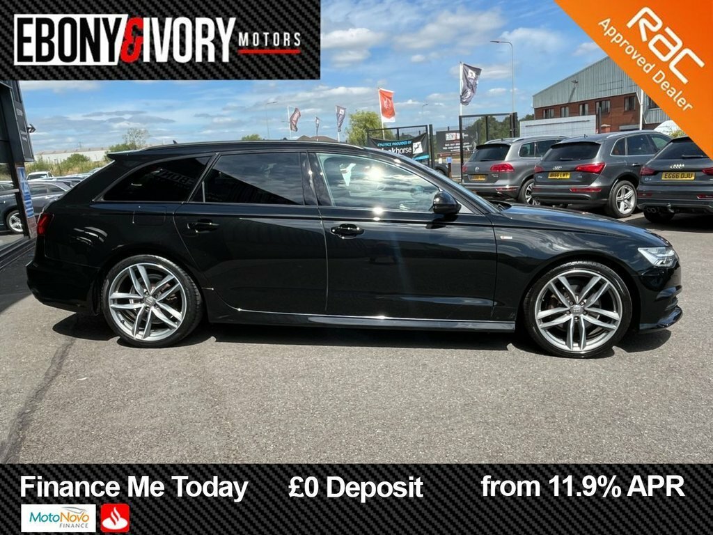 Audi A6 Avant 2L Black Edition Black #6