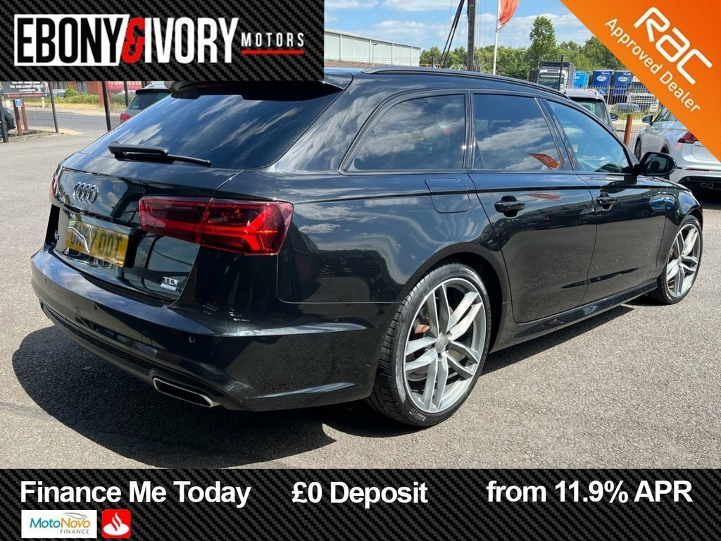 Audi A6 Avant 2L Black Edition Black #5
