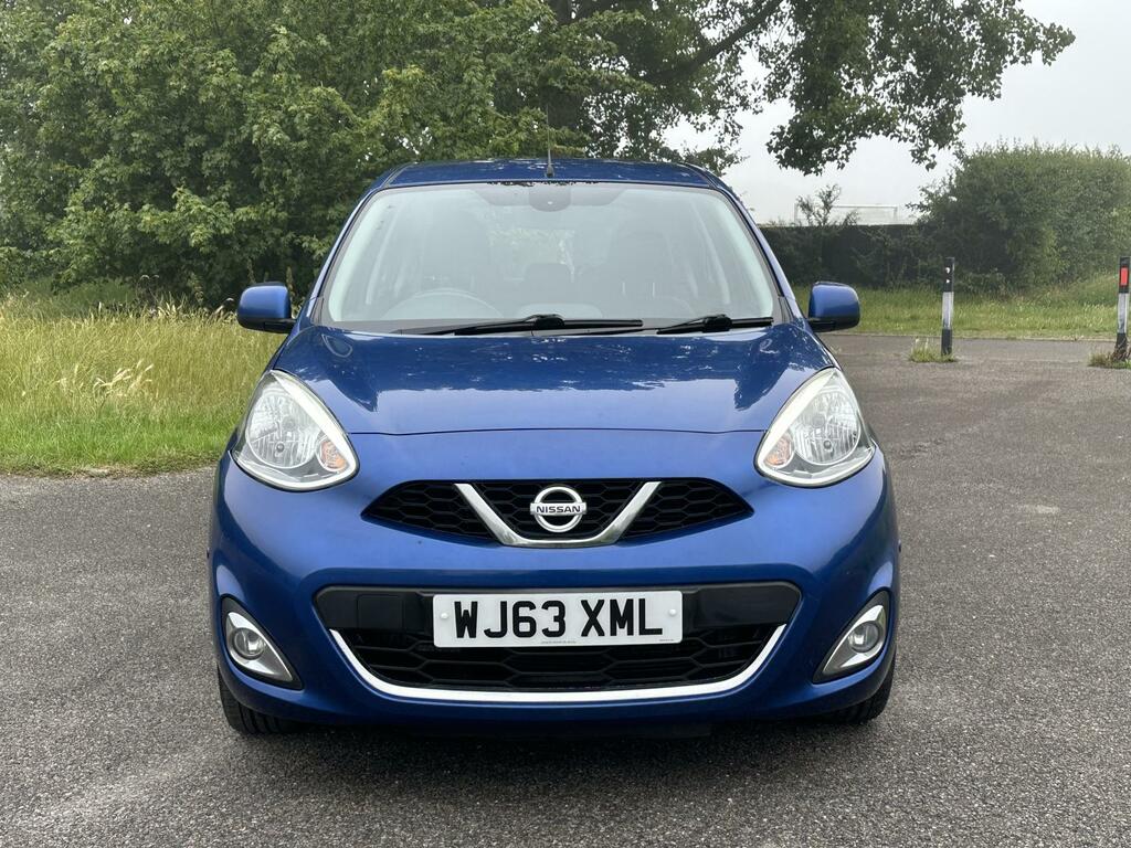 Nissan Micra 1.2 Dig-s Tekna Hatchback Euro 5 WJ63XML Blue #2
