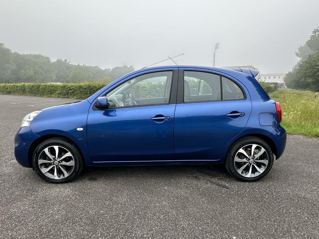 Nissan Micra 1.2 Dig-s Tekna Hatchback Euro 5 WJ63XML Blue #4