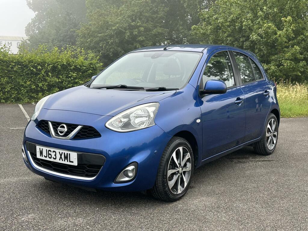 Nissan Micra 1.2 Dig-s Tekna Hatchback Euro 5 WJ63XML Blue #3