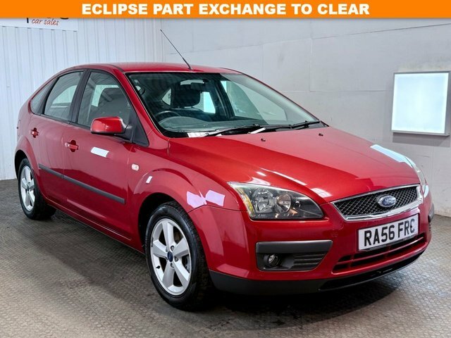 Ford Focus 2007 1.8 Zetec Climate Hatchback Red