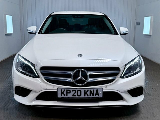 Mercedes-Benz C Class 2020 2.0 C220d Sport Edition Premium Saloon White #2