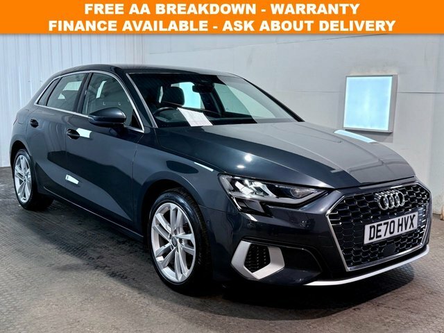 Audi A3 2020 2.0 Tdi 35 Sport Sportback S Troni Grey