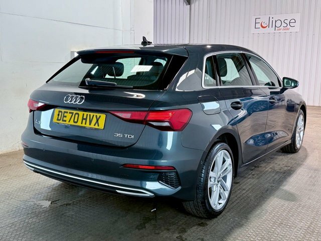 Audi A3 2020 2.0 Tdi 35 Sport Sportback S Troni Grey #6