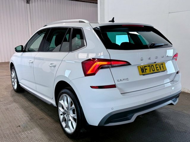 Skoda Kamiq 2020 1.5 Tsi Act Se L Suv Dsg Euro 6 S White #4