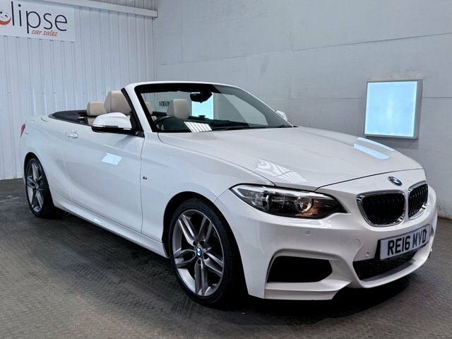 BMW 2 Series 2016 1.5 218I M Sport Convertible White