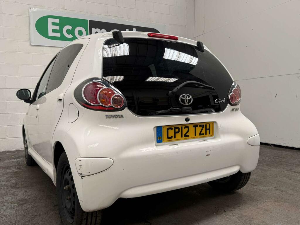 Toyota Aygo 1.0 Vvt-i Fire Multimode Euro 5 Ac White #11