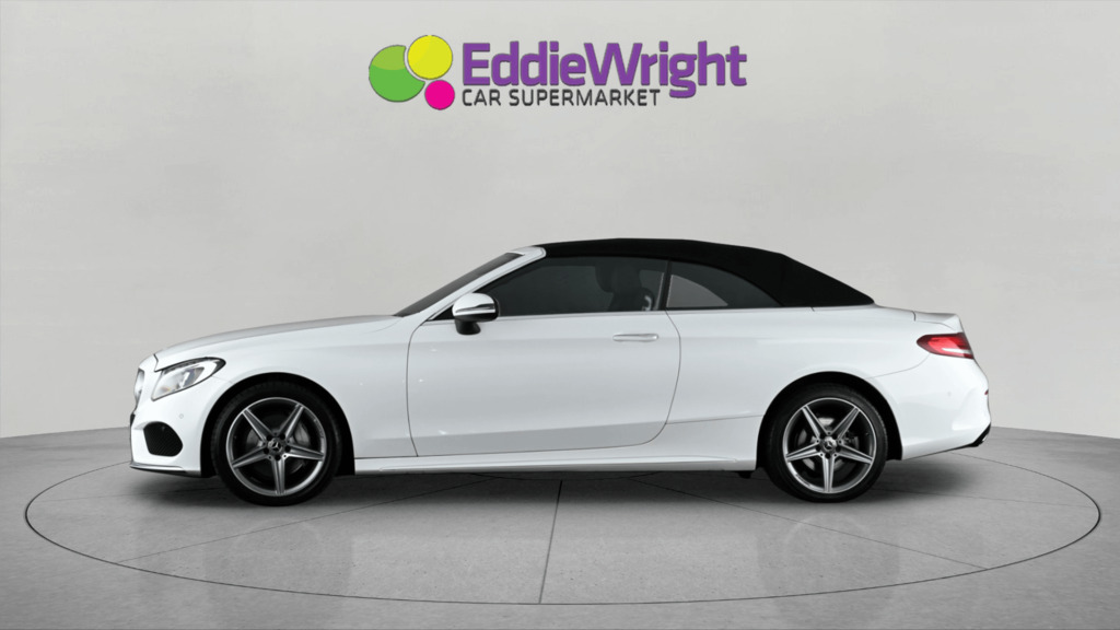 Mercedes-Benz C Class C 220 D 4Matic Amg Line SP67GHA White #3