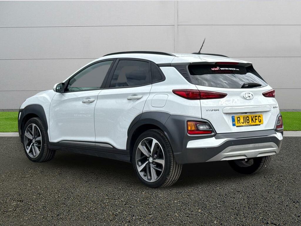 Hyundai Kona Premium Se White #5