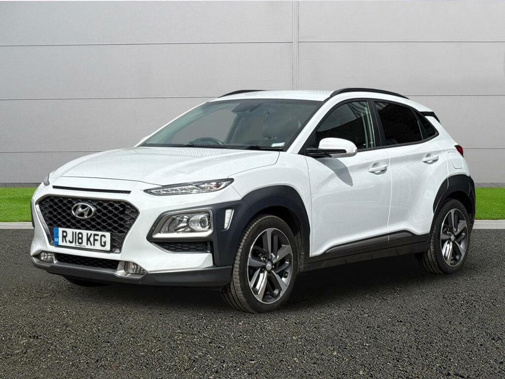Hyundai Kona Premium Se White #3