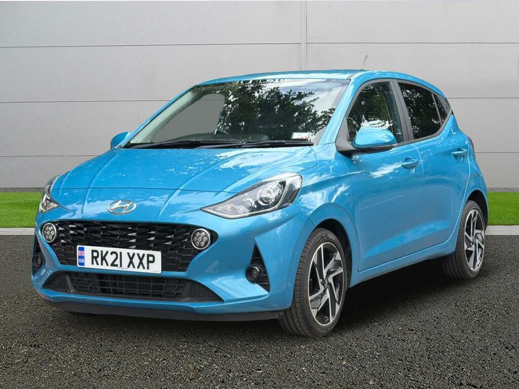 Hyundai I10 Premium Blue #3