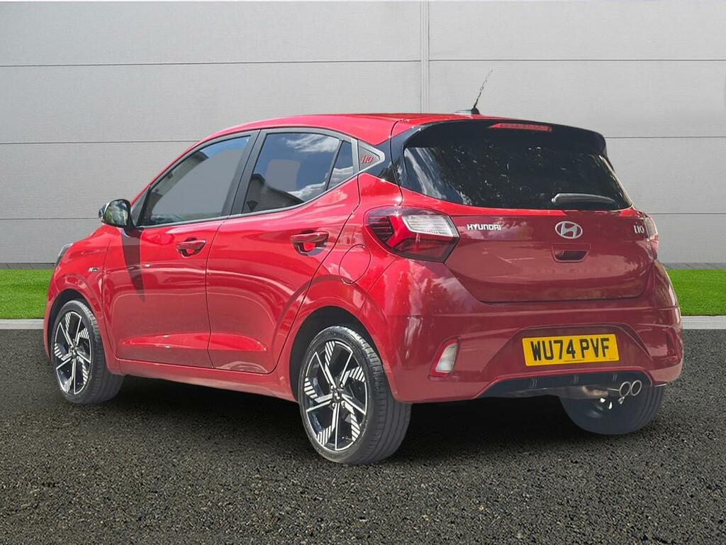 Hyundai I10 N Line Red #5