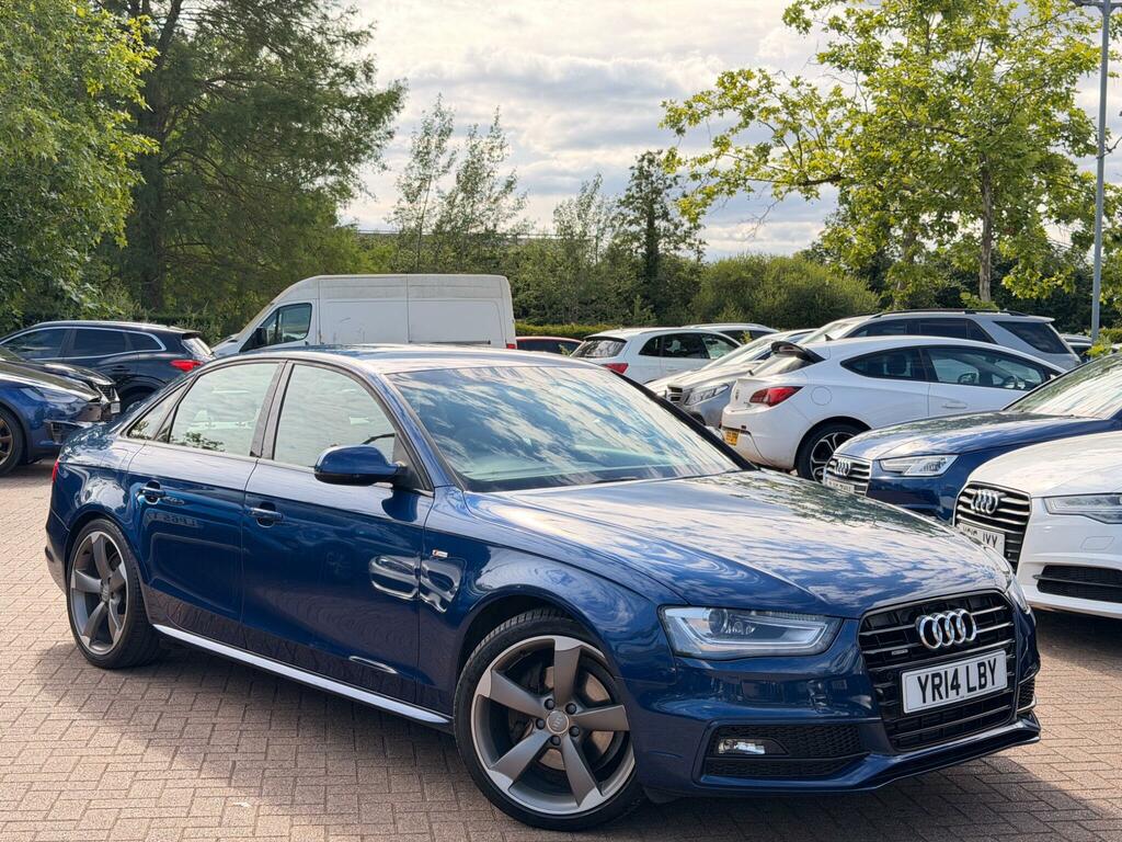 Audi A4 S Line Blue