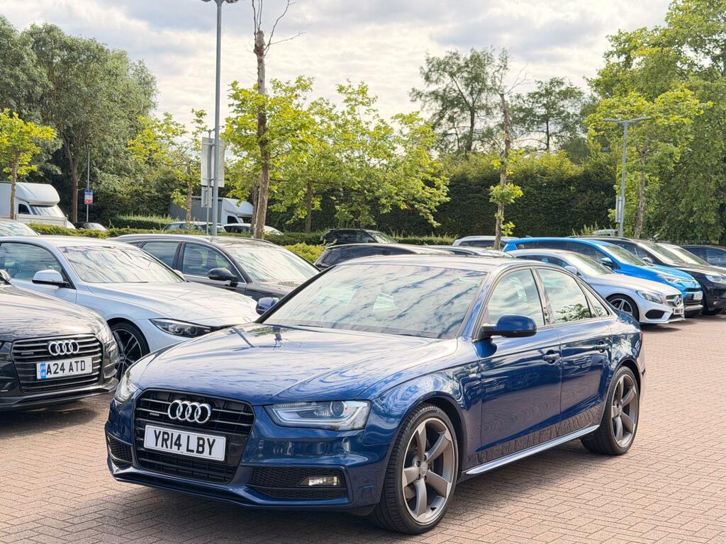 Audi A4 S Line Blue #3