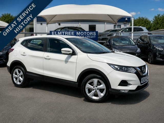 Nissan Qashqai 1.3 Dig-t Acenta Premium Suv Manua KE69HCZ White