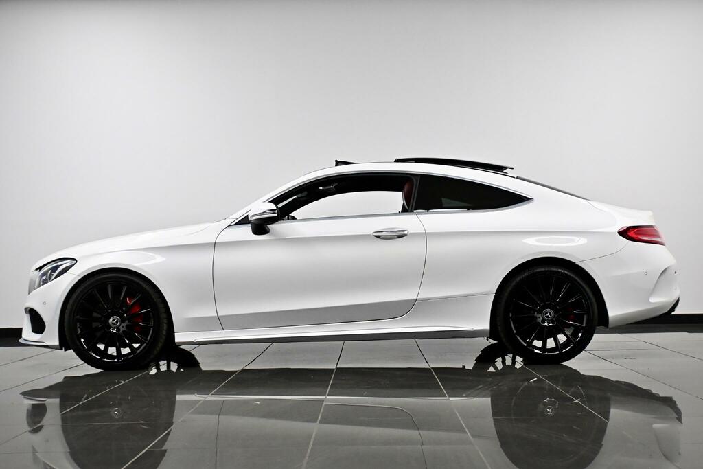 Mercedes-Benz C Class Amg Line White #6