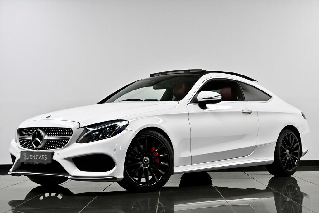 Mercedes-Benz C Class Amg Line White #2