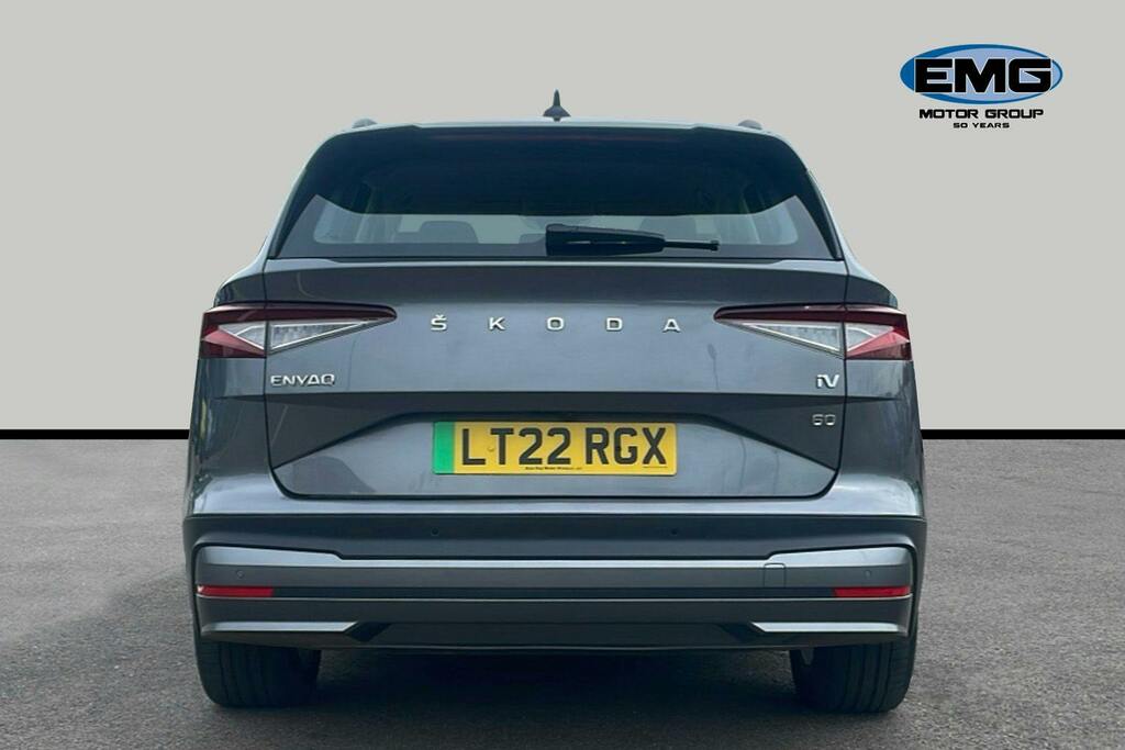 Skoda ENYAQ Iv 62Kwh 60 Suv Dc120kw Grey #5