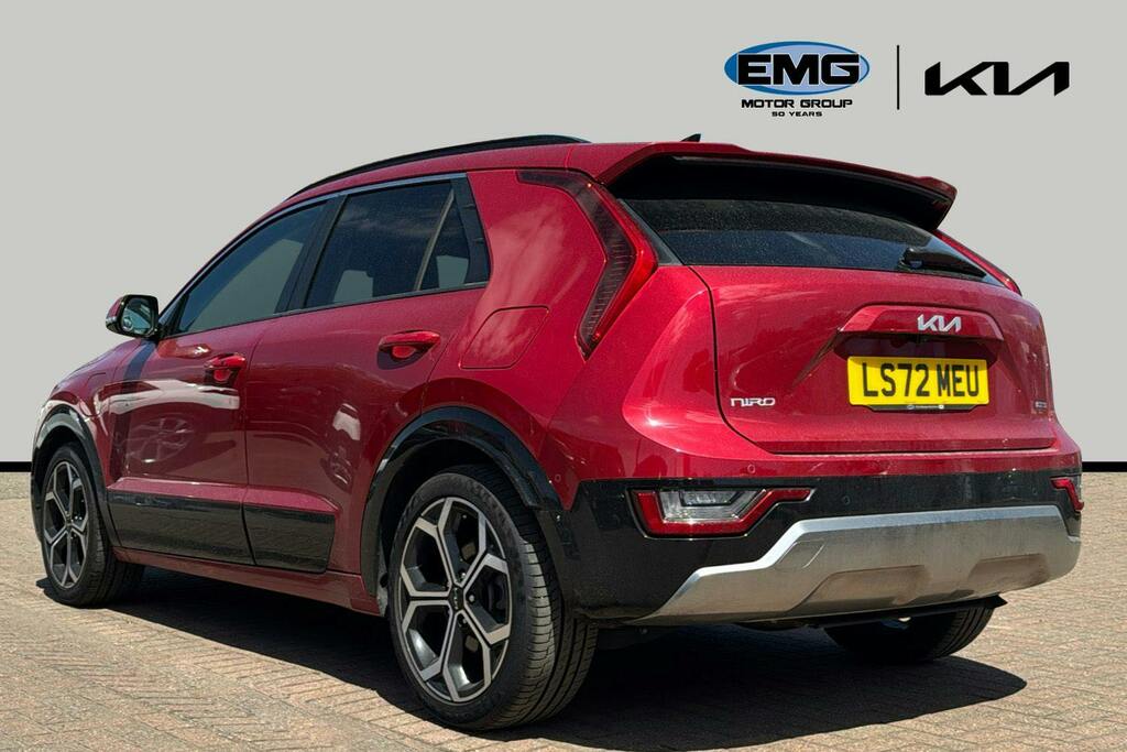 Kia Niro 1.6 Gdi 11.1Kwh 4 Suv Plug In Hybrid Dc LS72MEU Red #4