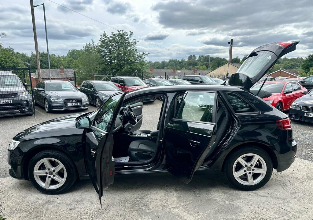 Audi A3 2.0 Tdi Se Sportback S Tronic 6Spd Euro 6 S Black #4