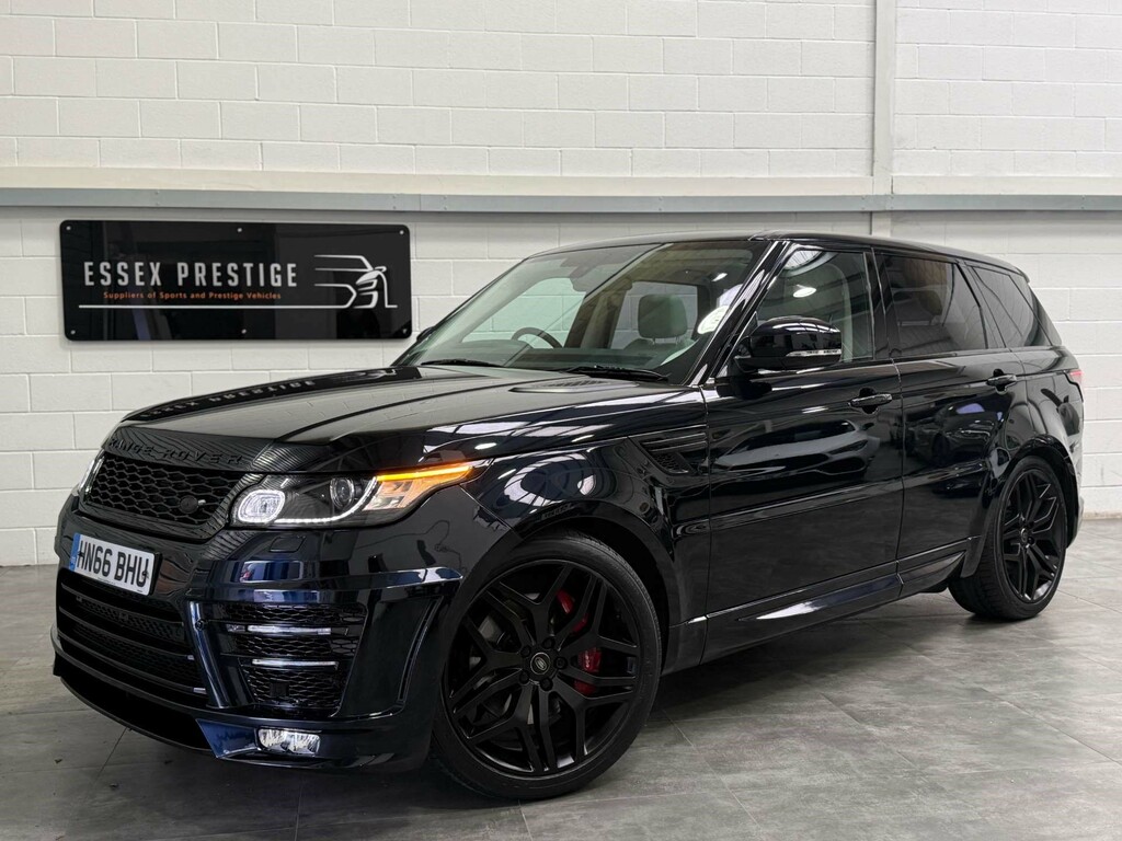 Land Rover Range Rover Sport V8 Svr Blue #9